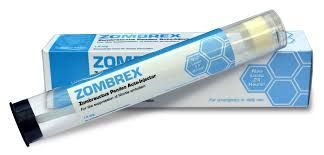 F. En la aclamada película Zombrex, durante la entrevista, el cámara es incapaz de aguantarse la risa, por qué?