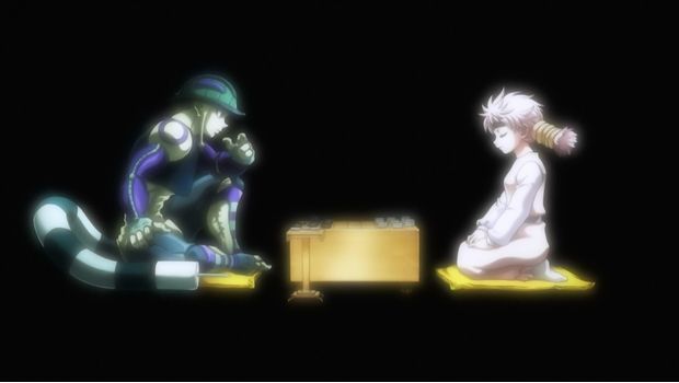 ¿Como se llama el juego de mesa que jugaban Meruem y Komugi?