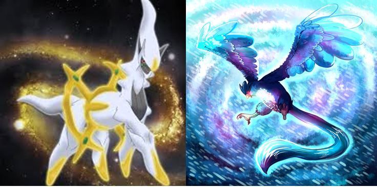 Articuno vs Arceus