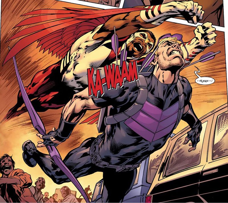 Hawkeye VS Falcon