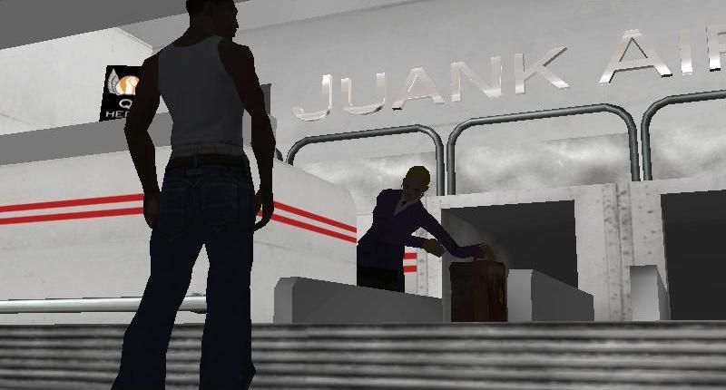 ¿Desde donde viene CJ antes de comenzar la historia del juego?