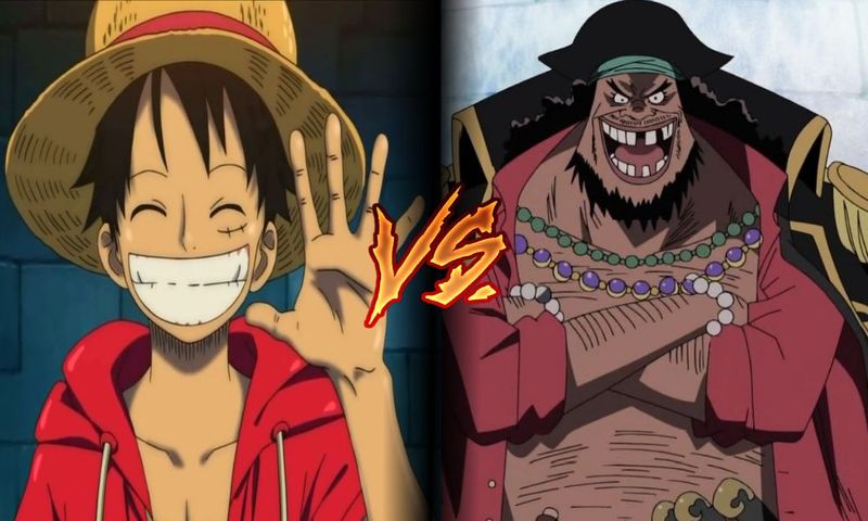 Monkey D. Luffy VS Marshall D. Teach