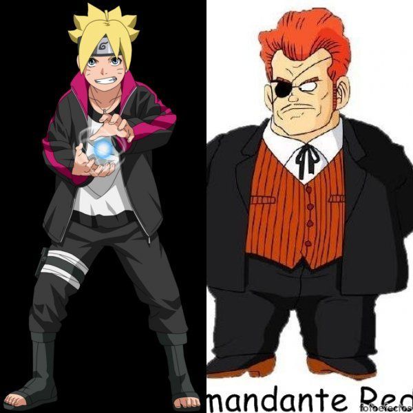 Boruto vs Comandante Red