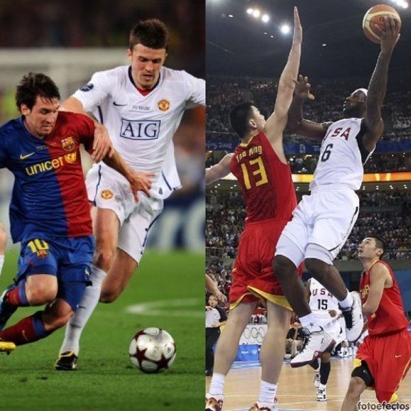 Fútbol vs Baloncesto