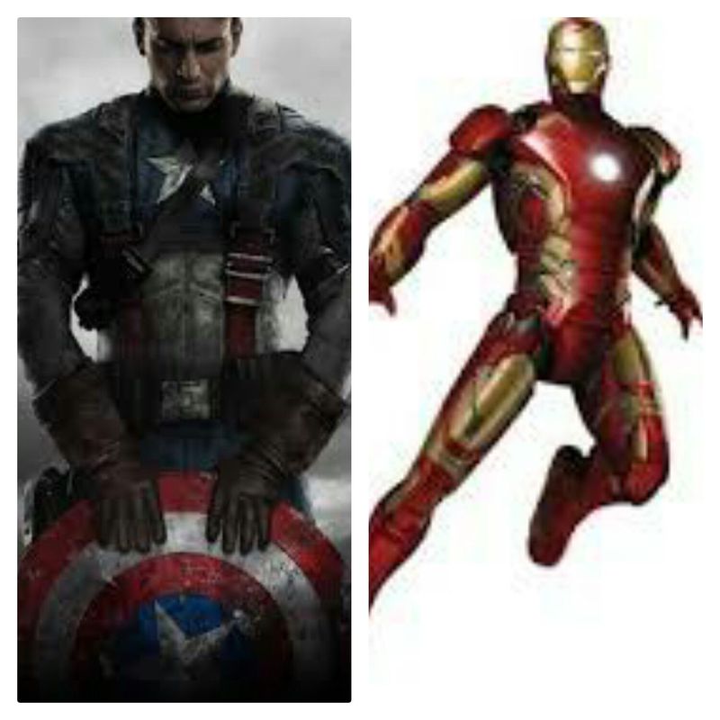 Ahora una pregunta que no viene a cuento: Capitán América o Iron Man?