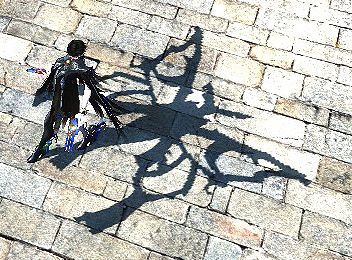 ¿De qué invocación es la sombra de Bayonetta?