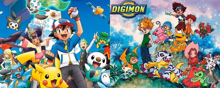 DIGIMON O POKEMON?