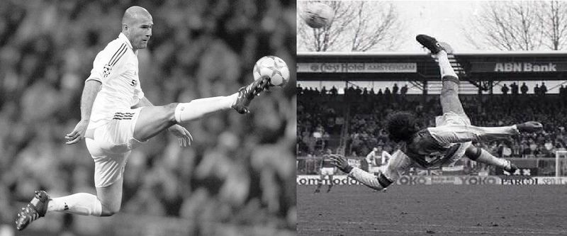 ¿Zidane o Van Basten?