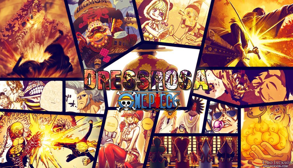 13031 - One Piece: personajes de Dressrosa