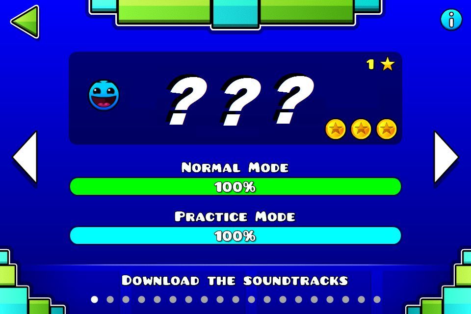 ¿Cómo se llama el primer nivel de Geometry Dash?