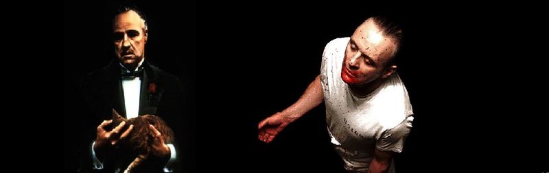 Como en la anterior, lucha de géneros , Gansters o Thriller psicológico ¿El padrino o El silencio de los corderos?