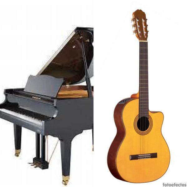 Piano vs Guitarra