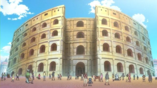 ¿Cuál de estas frutas del diablo era el premio del coliseo corrida?