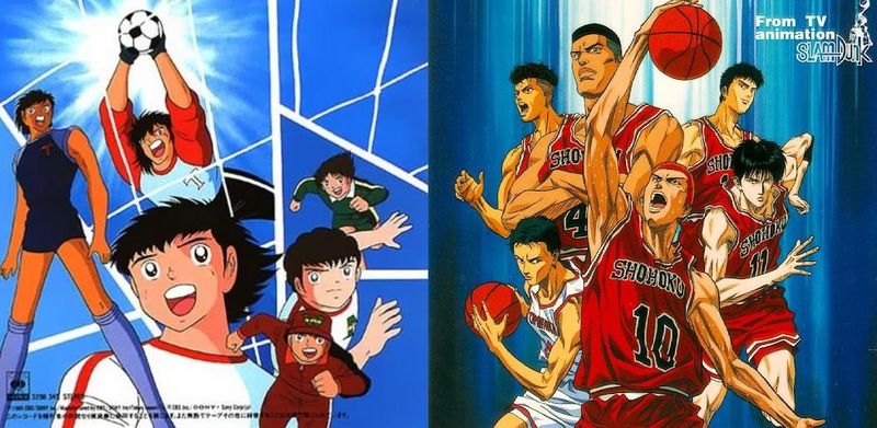 SLAM DUNK O OLIVER Y BENJI?