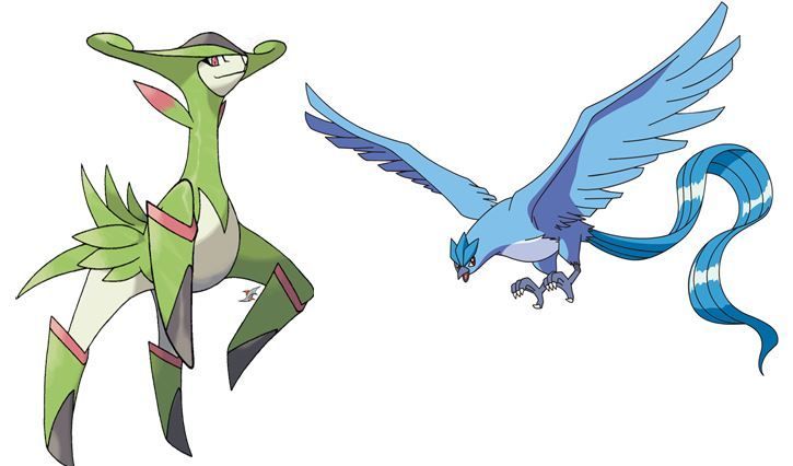 Virizion vs Articuno