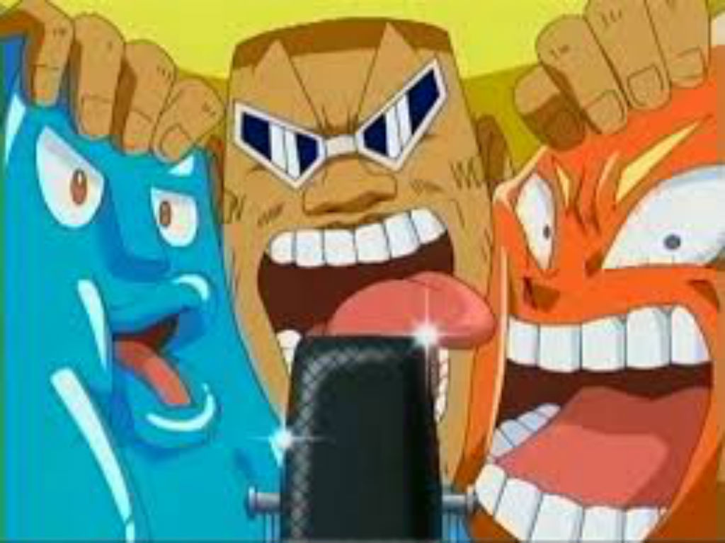 ¿Cómo se llaman estos 3 y su serie?