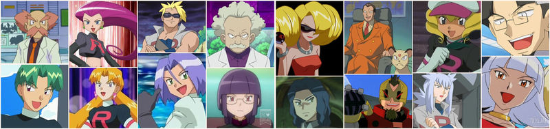 ¿Qué personaje del Team Rocket es tu favorito?