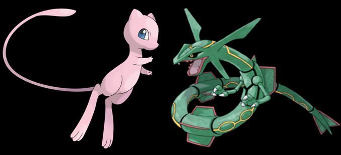 Mew vs Rayquaza