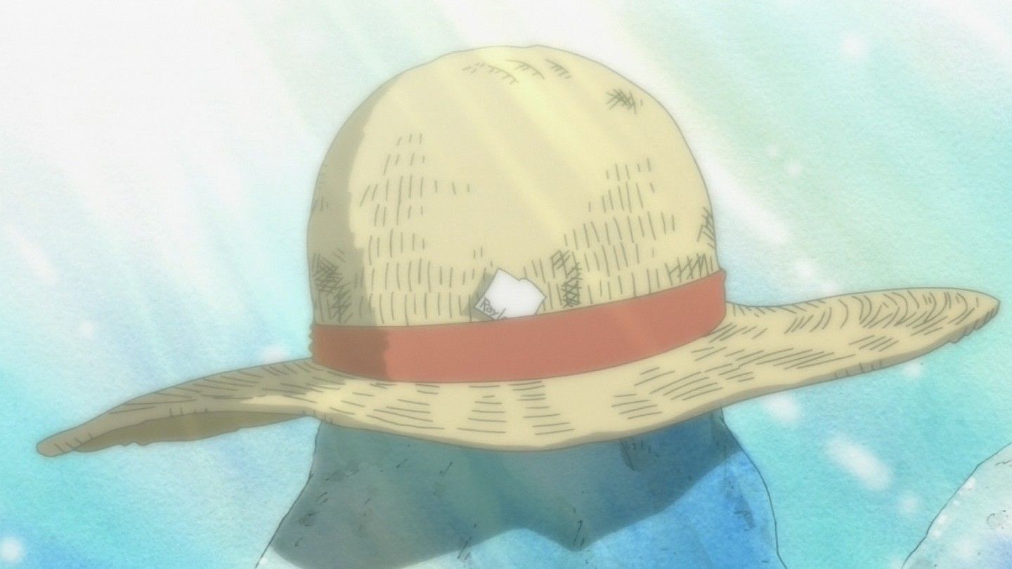 ¿A quienes a confiado Luffy su sombrero de paja?