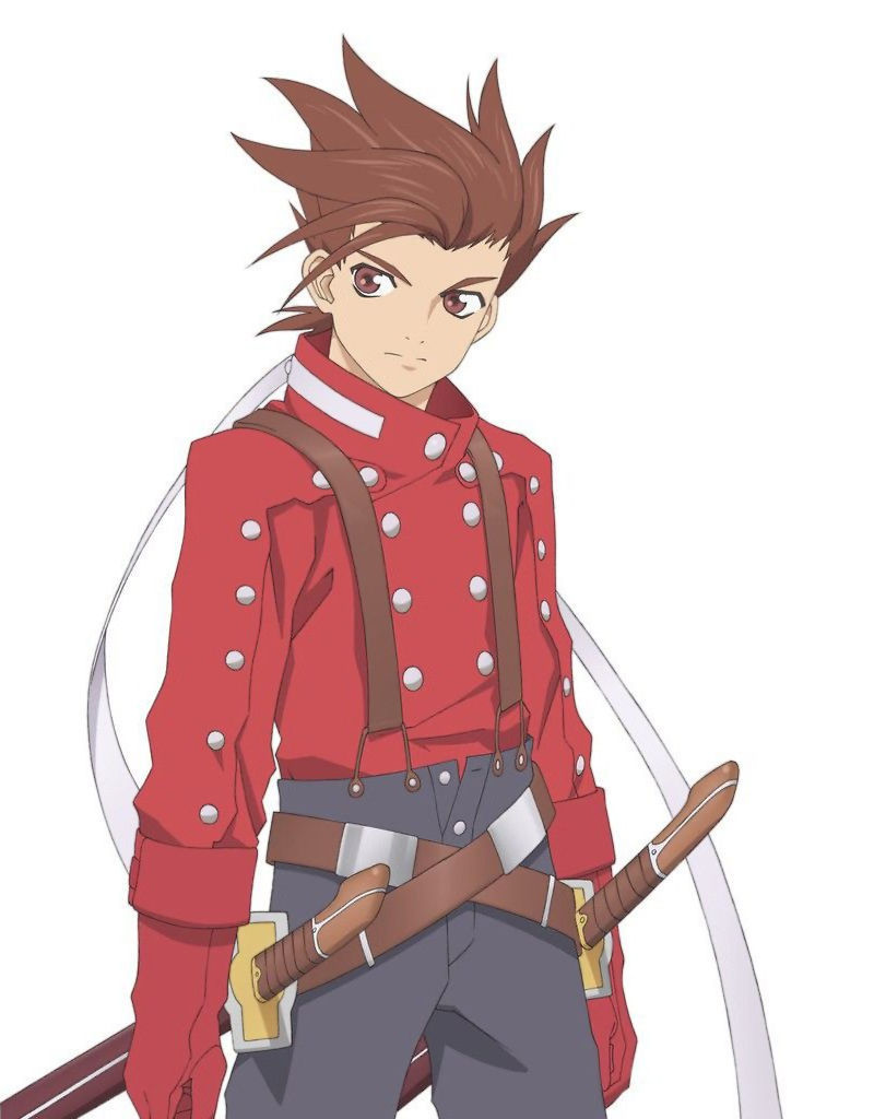 ¿Cuál es el nombre del protagonista masculino de tales of Symphonia?