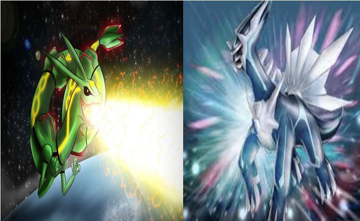 Rayquaza vs Dialga