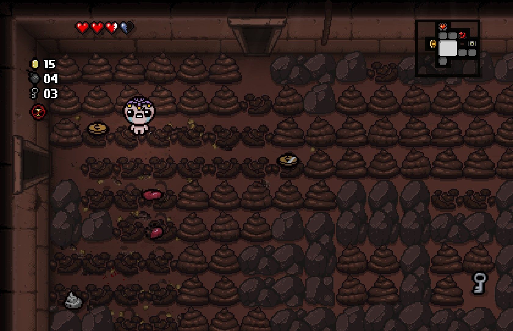 ¿Cómo se llama la carta que llena toda la habitación de cacas?