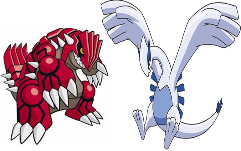 Groudon vs Lugia