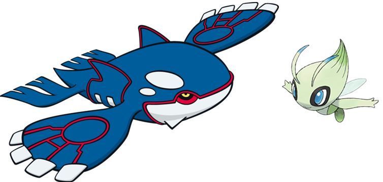 Kyogre vs Celebi