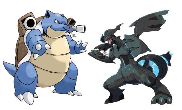 Blastoise vs Zekrom
