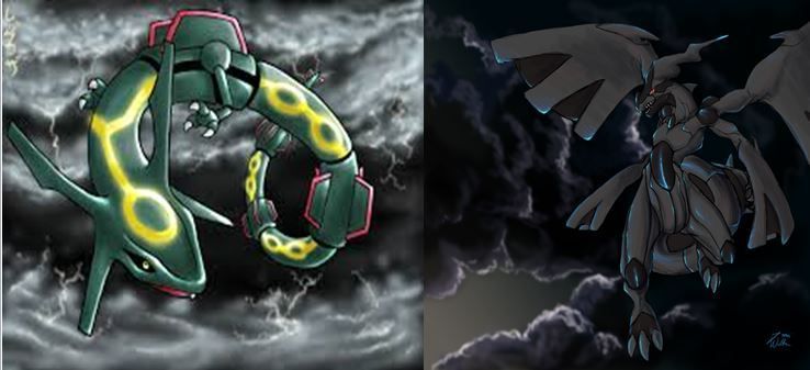 Rayquaza vs Zekrom
