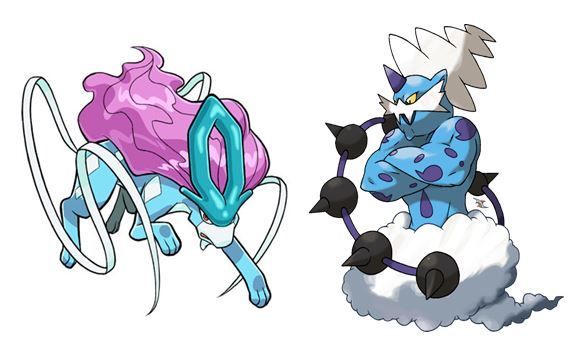 Suicune vs Thundurus