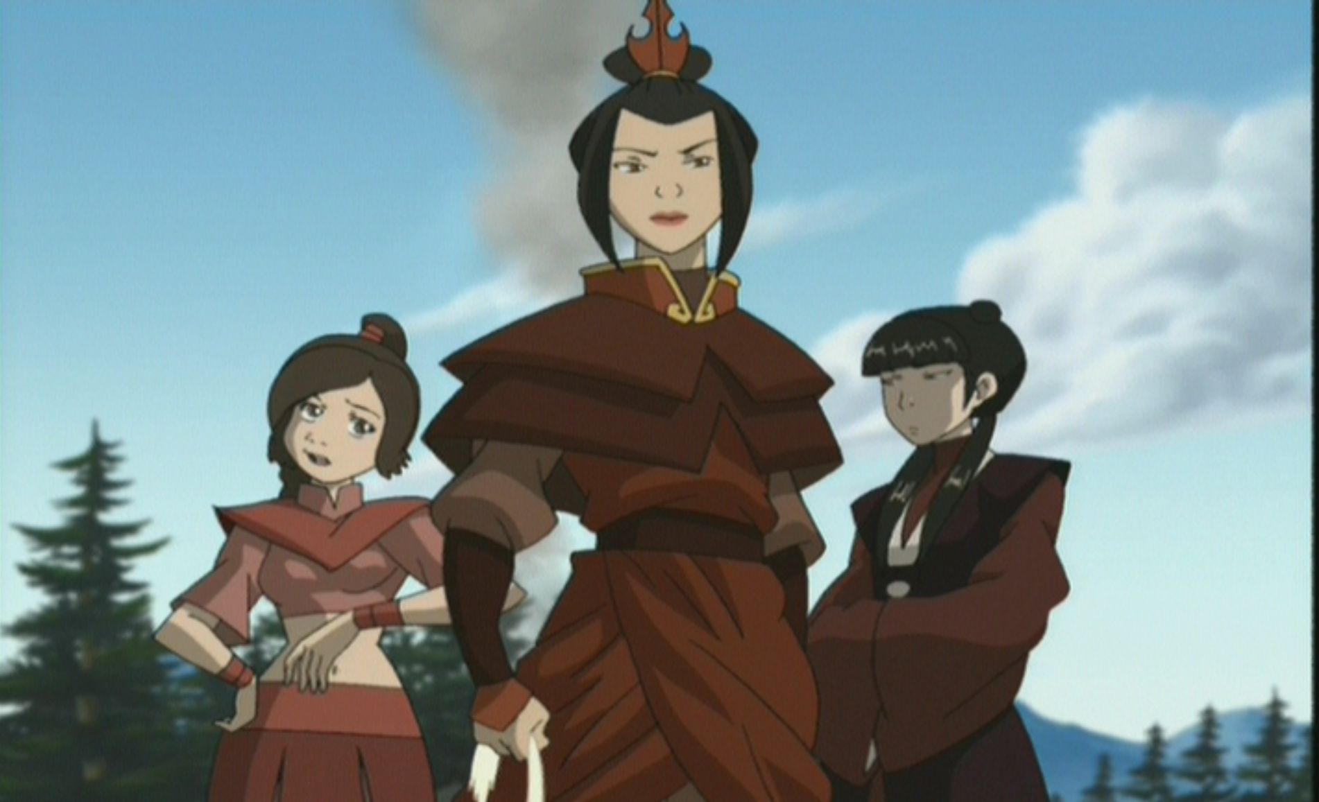 ¿Cómo se llamaban las amigas de Azula?