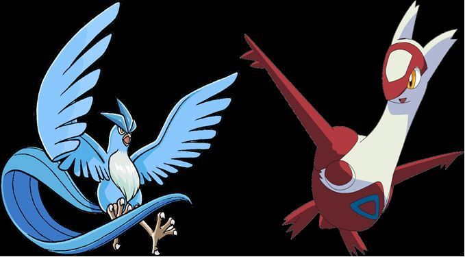 Articuno vs Latias