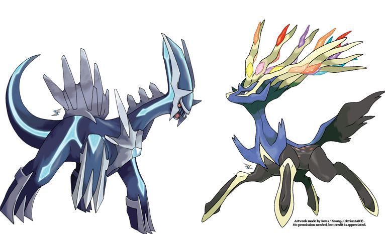 Dialga vs Xerneas