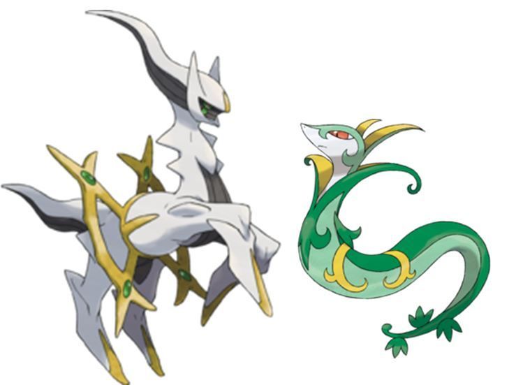 Arceus vs Serperior