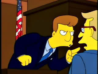 ¿Cómo quiso llamar Kent Brockman al juicio de Freddy Diamante?