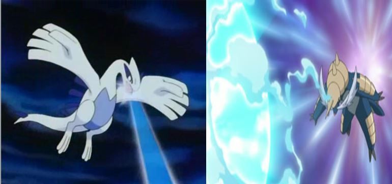 Lugia vs Samurott