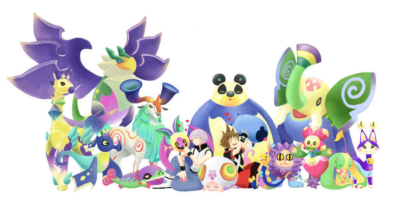 Donald y Goofy vs Dream Eaters.