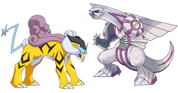 Raikou vs Palkia