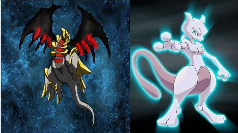 Giratina vs Mewtwo