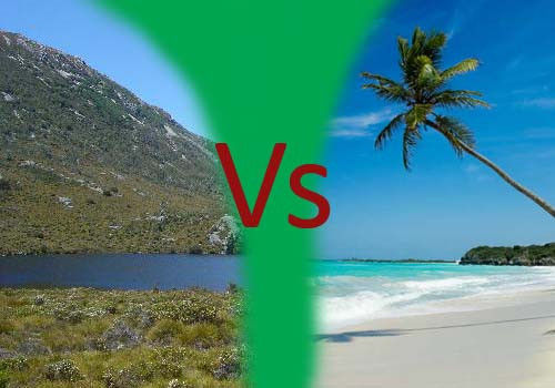 Venga, una que no sea de marcas. ¿Playa o montaña?