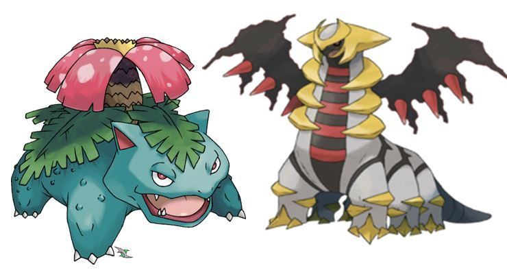 Venusaur vs Giratina