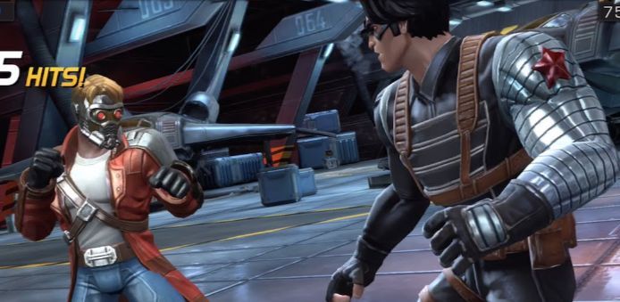 Star Lord VS Winter Soldier