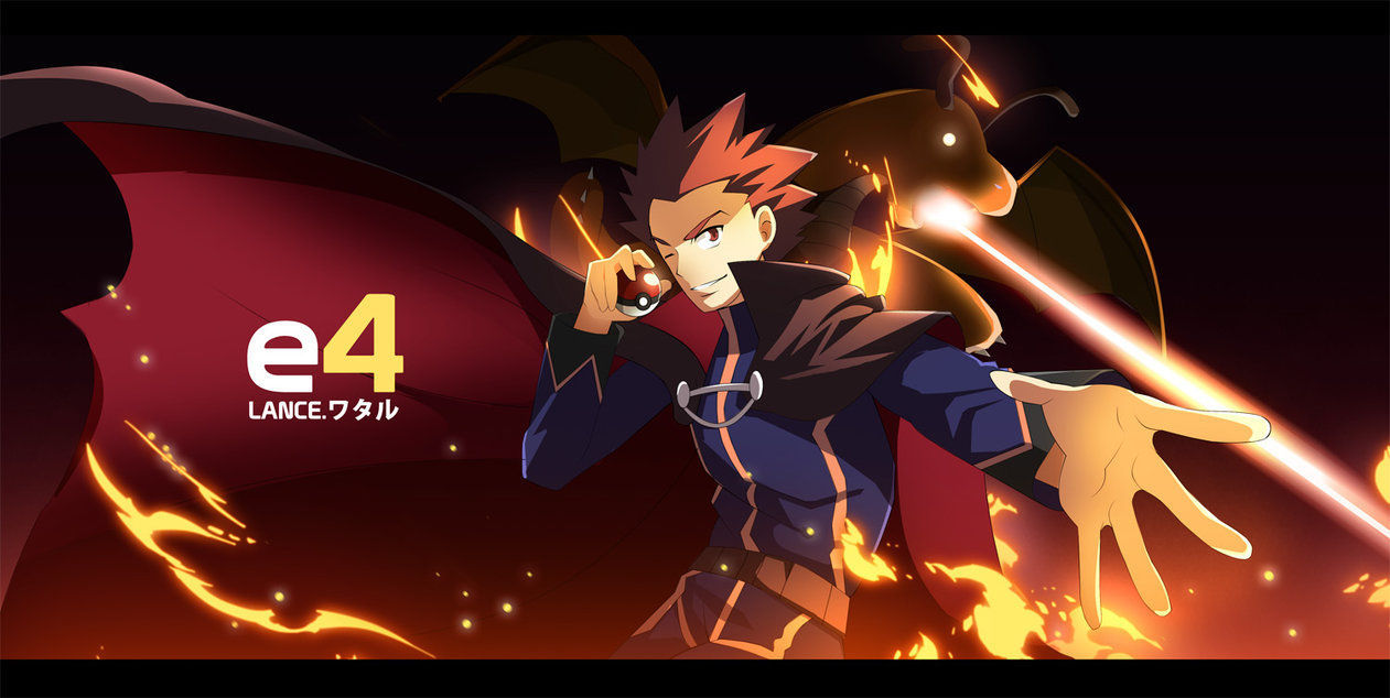 ¿Cuántos pokemon no tipo dragón tiene Lance en su primer equipo?