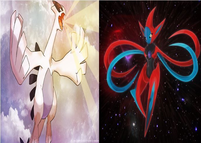Lugia vs Deoxys