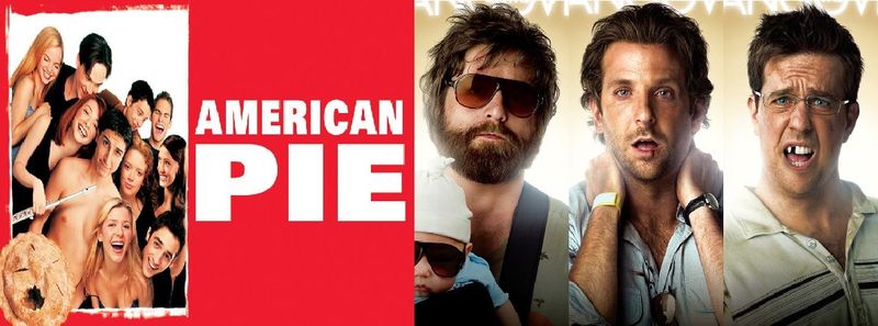 Ahora Comedia, cual eliges ¿American pie o Resacon en las vegas?