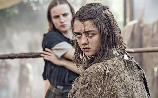 ¿Como se llama el lobo de Arya Stark?