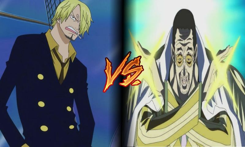 Sanji VS Borsalino (Kizaru)