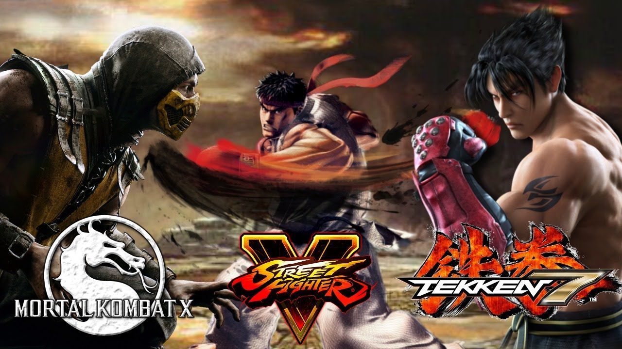Lucha: Tekken Vs Mortal Kombat Vs Street Fighter