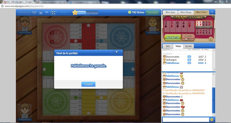 Creo que no lo has entendido bien, ¿has chupado el mando?